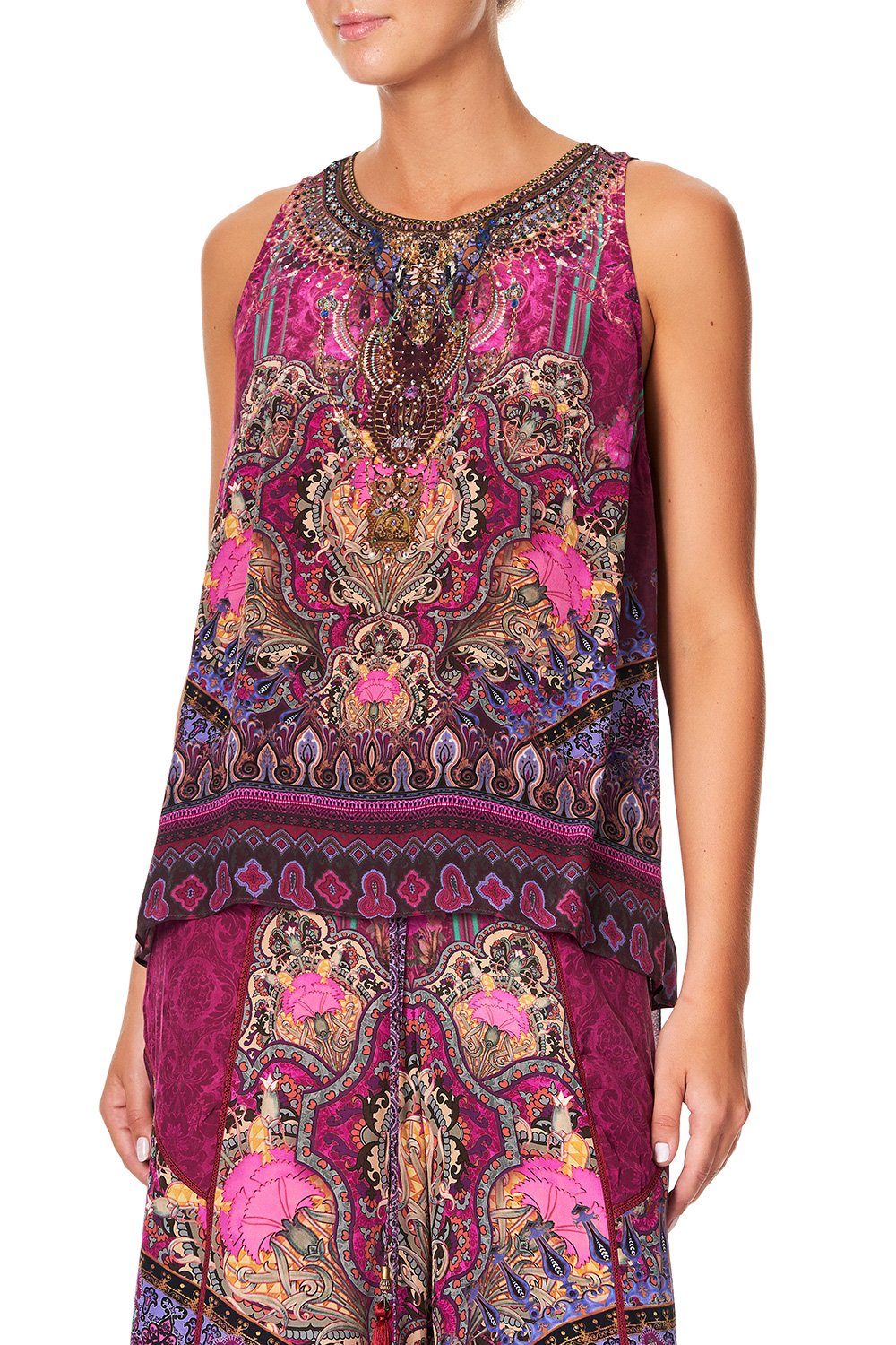 CAMILLA BUTTON BACK TOP DAUGHTER'S DESTINY