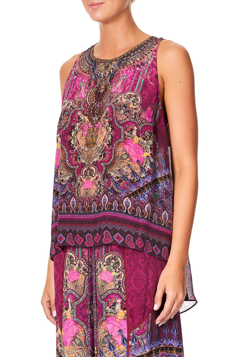 CAMILLA BUTTON BACK TOP DAUGHTER'S DESTINY