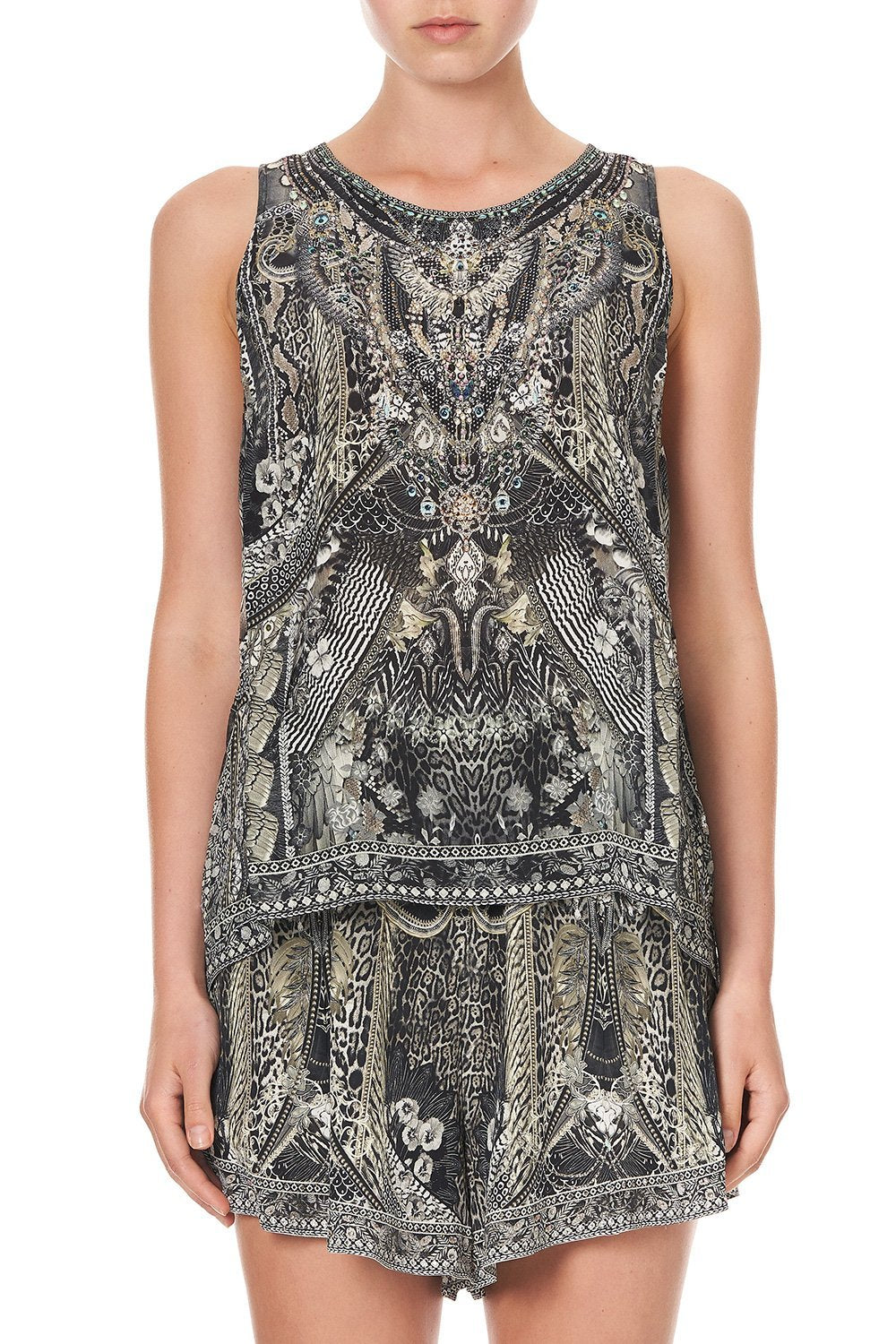 BUTTON BACK TOP ONE TRIBE