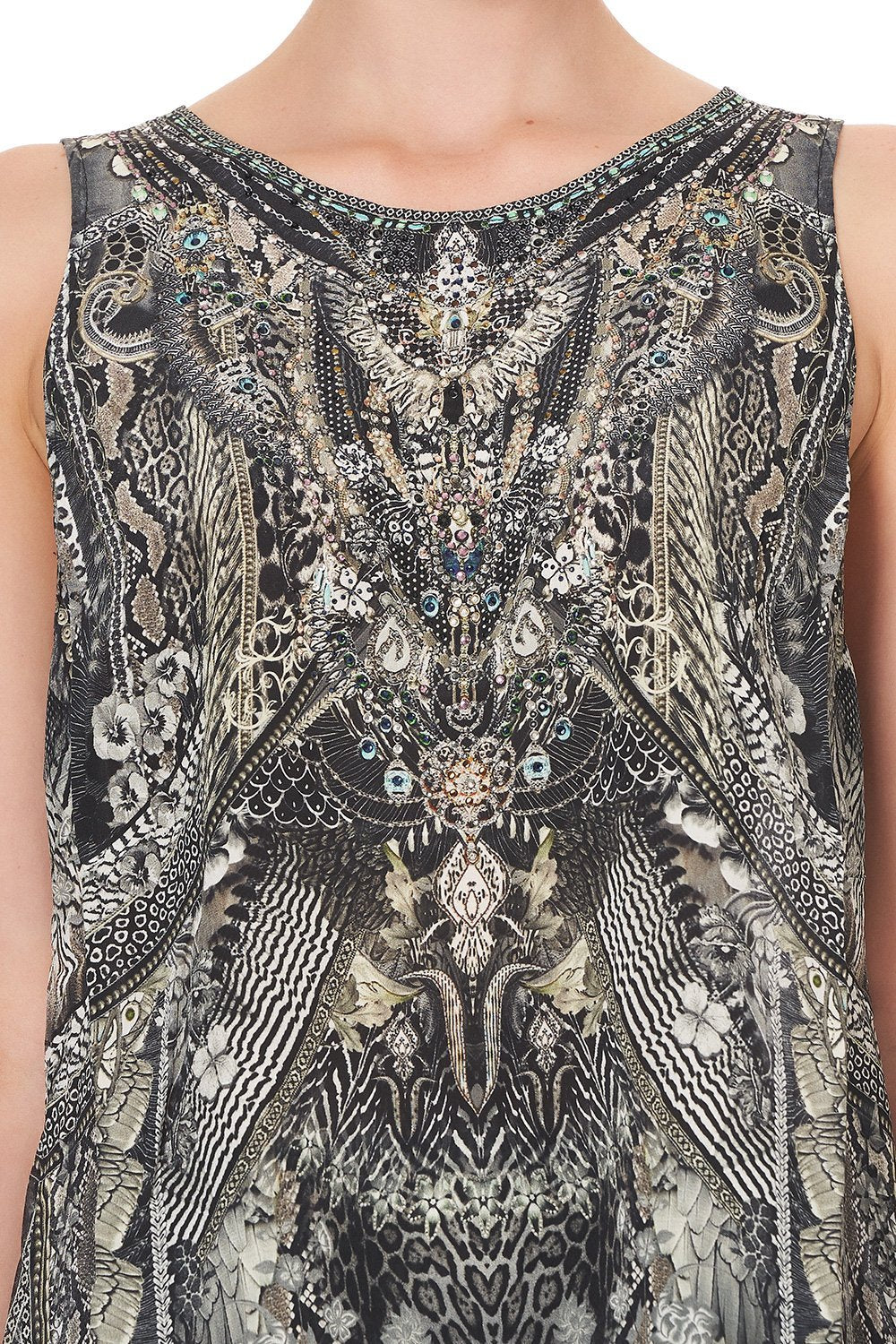 BUTTON BACK TOP ONE TRIBE