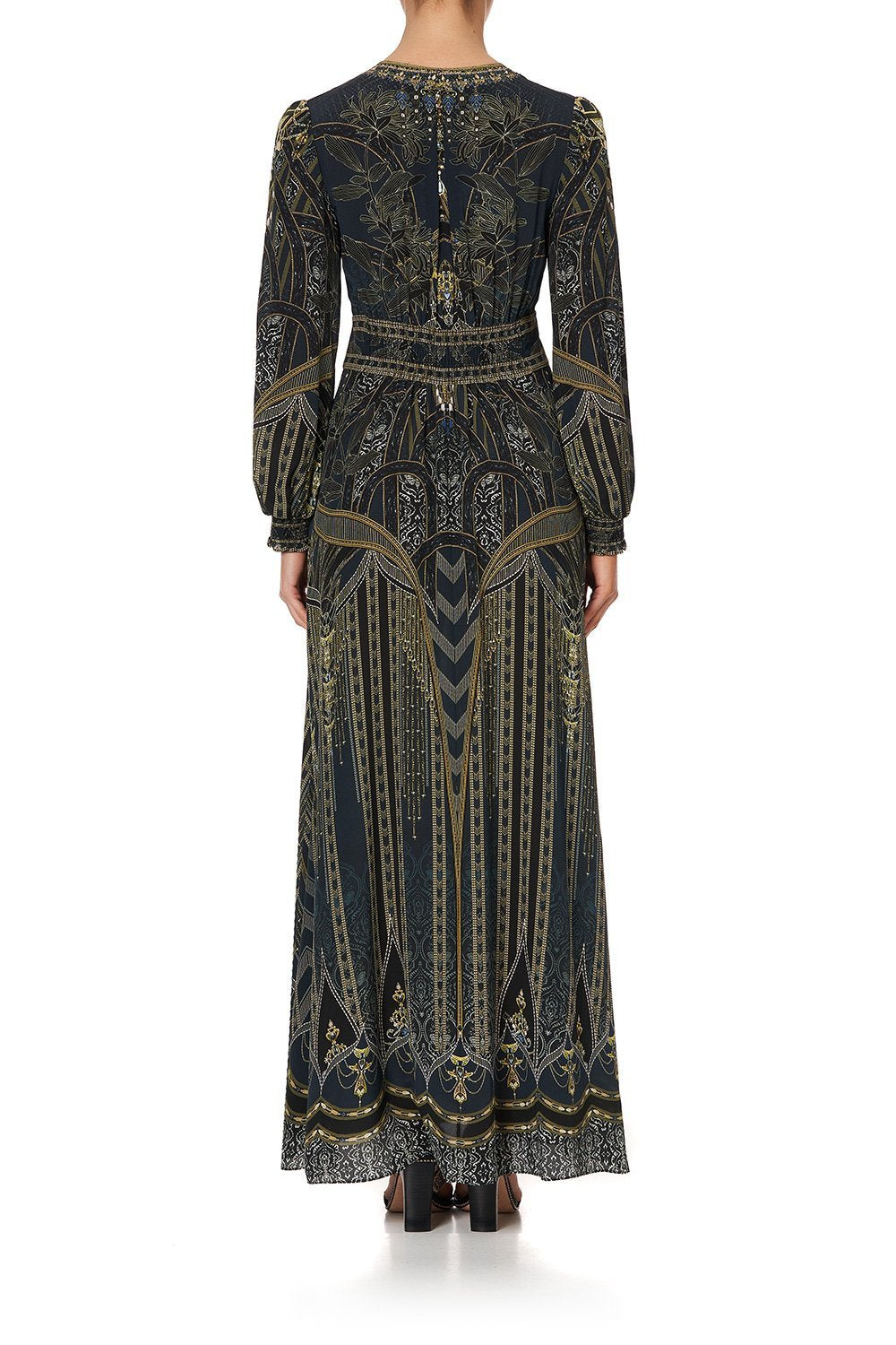 BUTTON DRESS WITH SHAPED WAISTBAND GREAT SCOTT