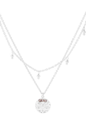 BY CHARLOTTE HARMONY NECKLACE SILVER PLATED