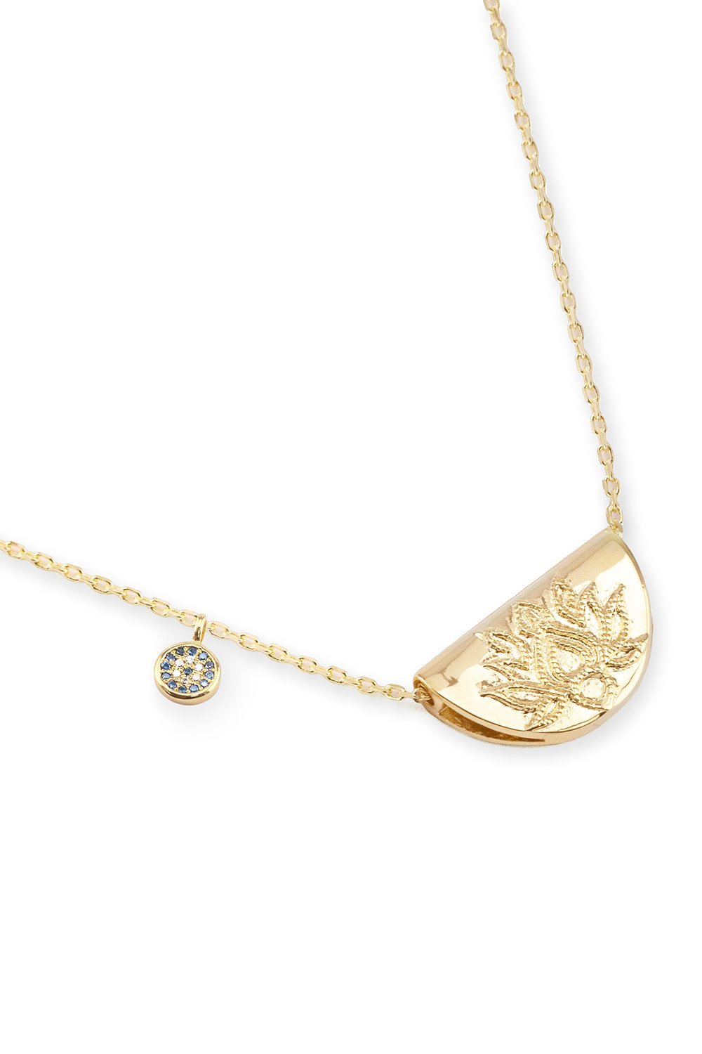 BY CHARLOTTE LOTUS LONG NECKLACE GOLD