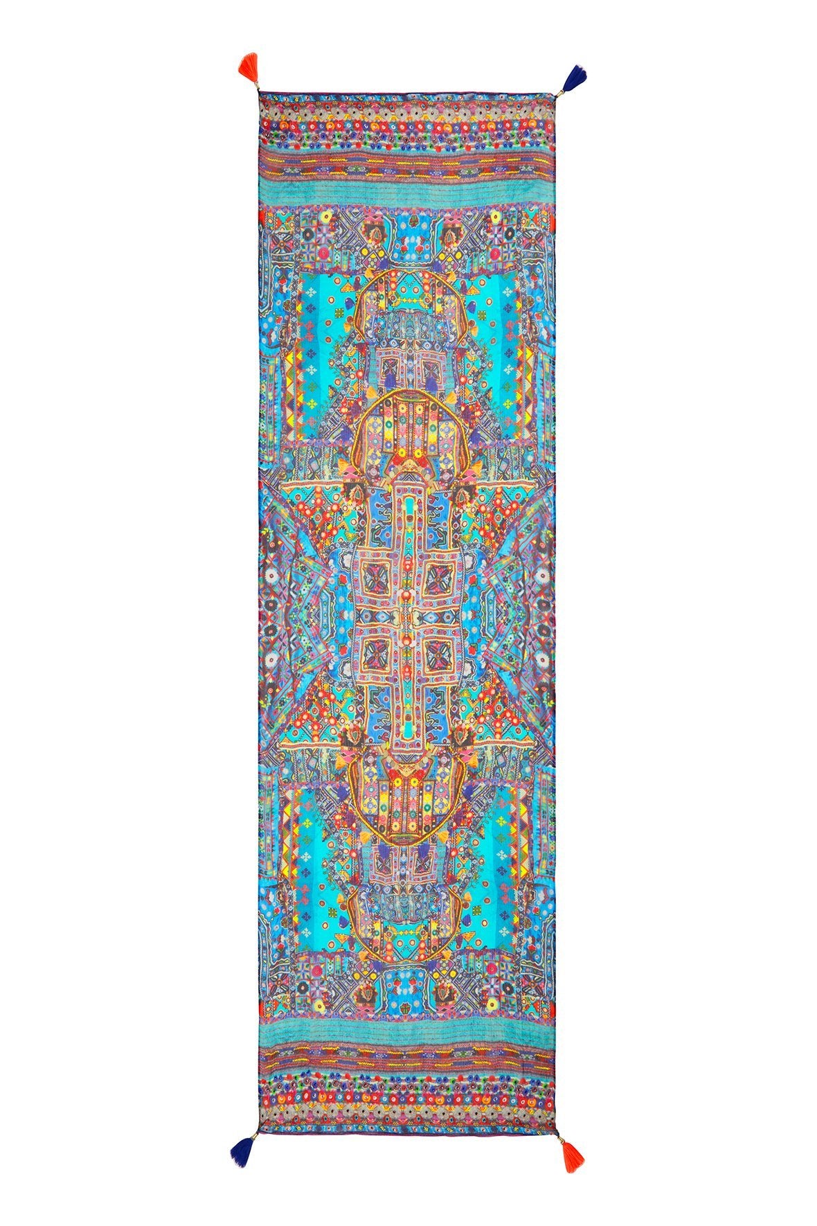 CANVAS OF COLOUR LONG SCARF