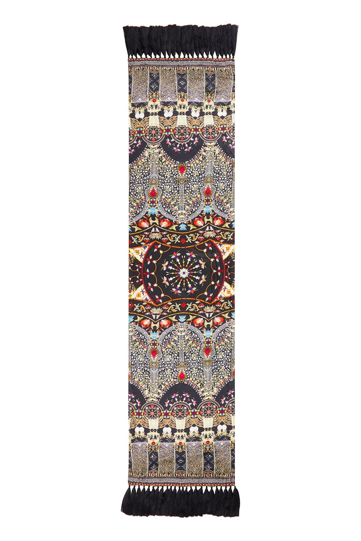 CHAMBER OF REFLECTIONS WRAP SHALL W TASSELS