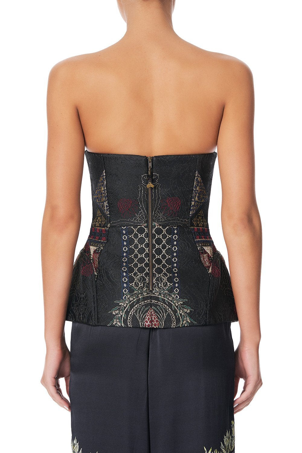 CORSET WITH POWERMESH INSERT BOTANICAL CHRONICLES