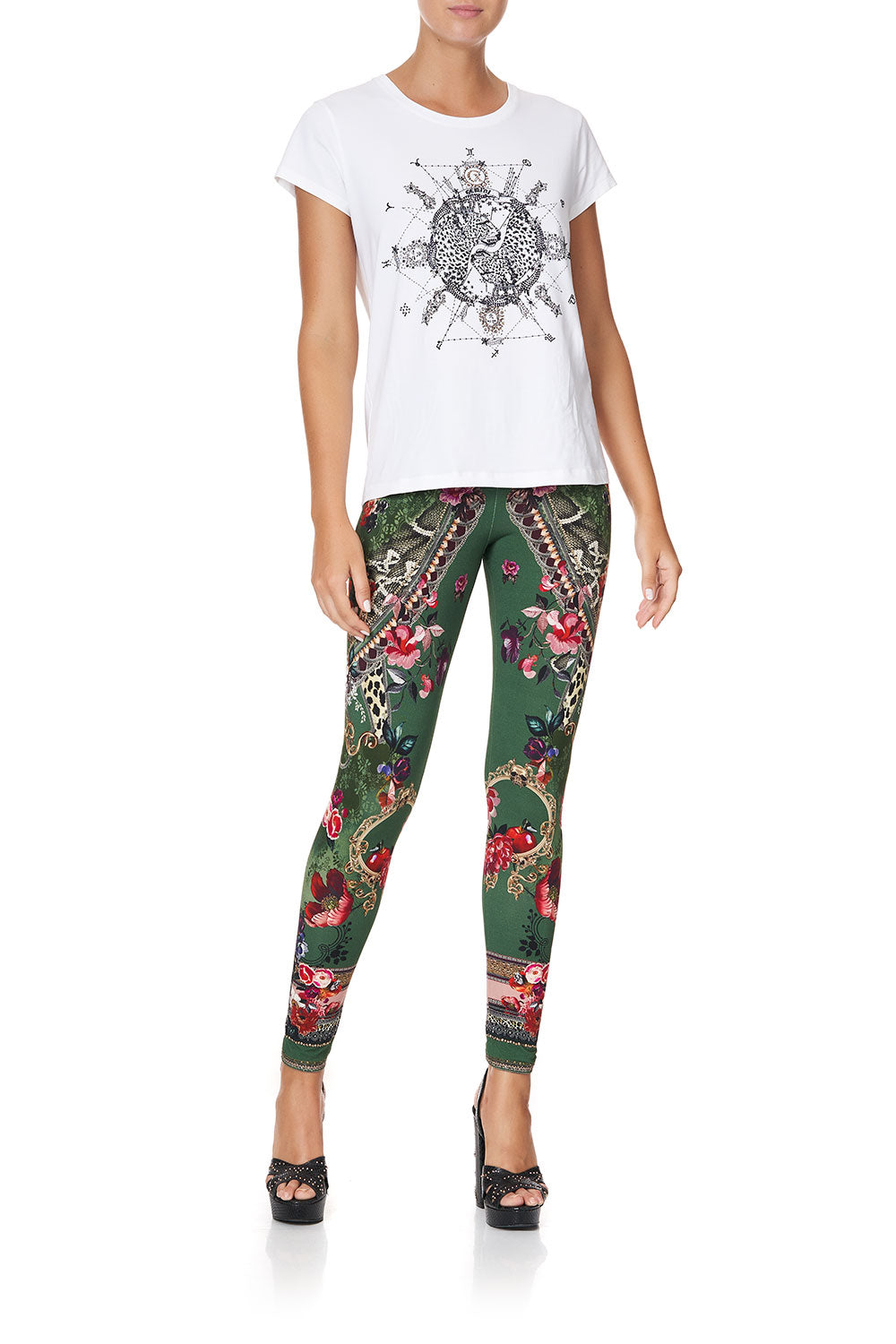 CURVED HEM FITTED TEE GEMINI