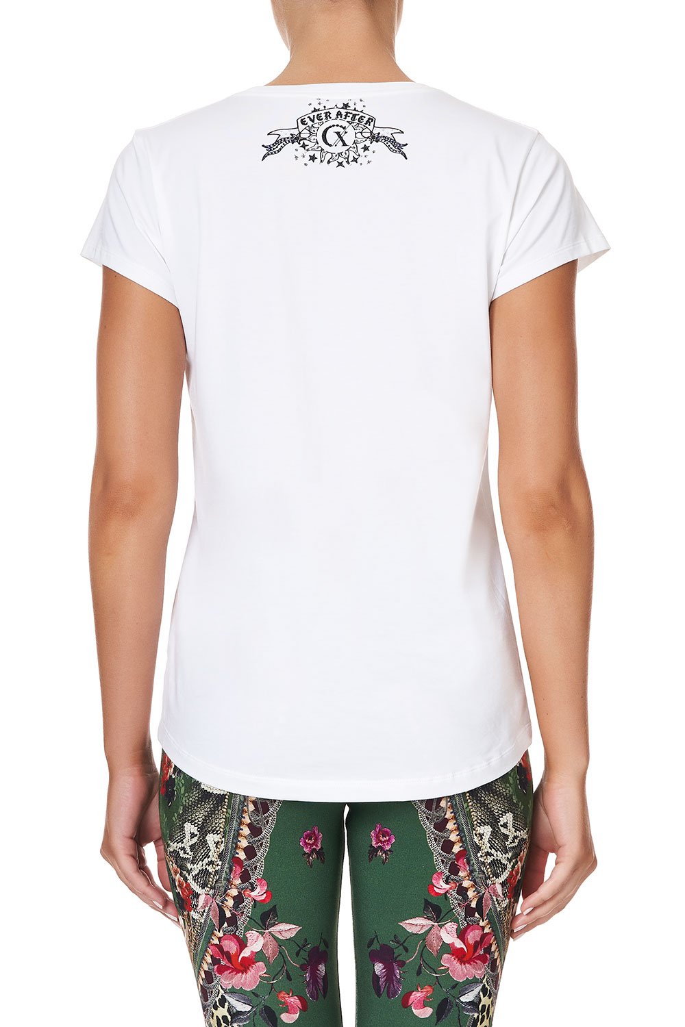 CURVED HEM FITTED TEE GEMINI