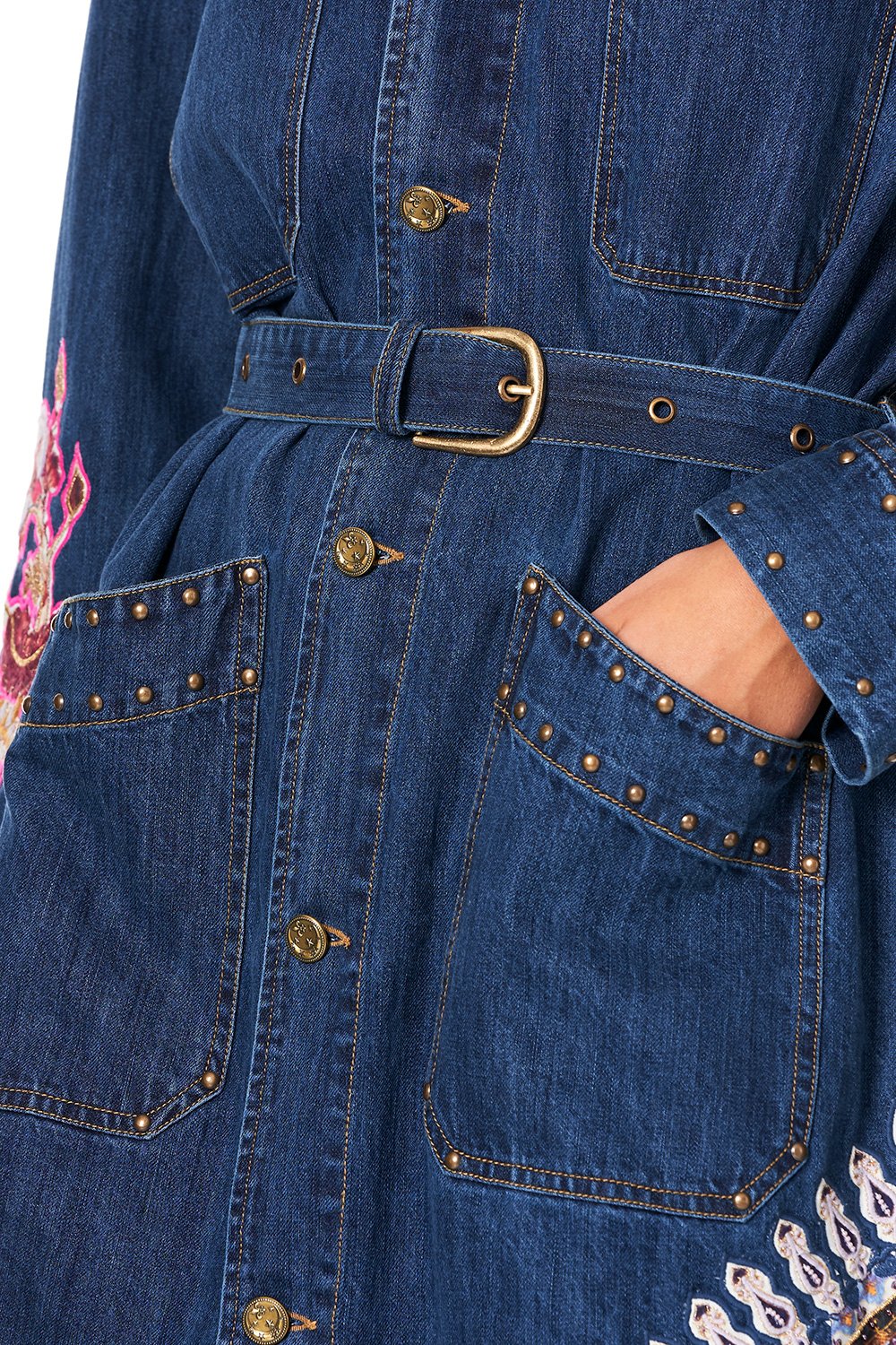 CAMILLA DENIM TRENCH COAT DAUGHTER'S DESTINY