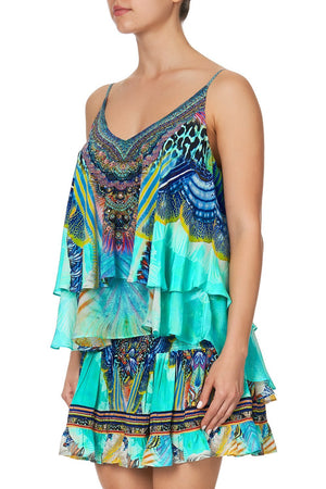 DOUBLE LAYERED CAMI REEF WARRIOR