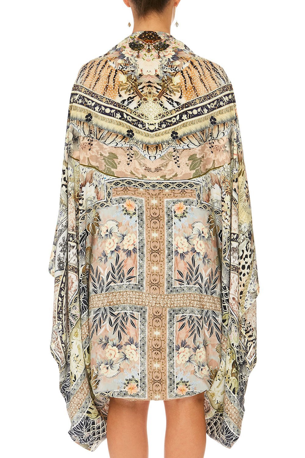 CAMILLA DRAPED CAPE MOTO MAIKO