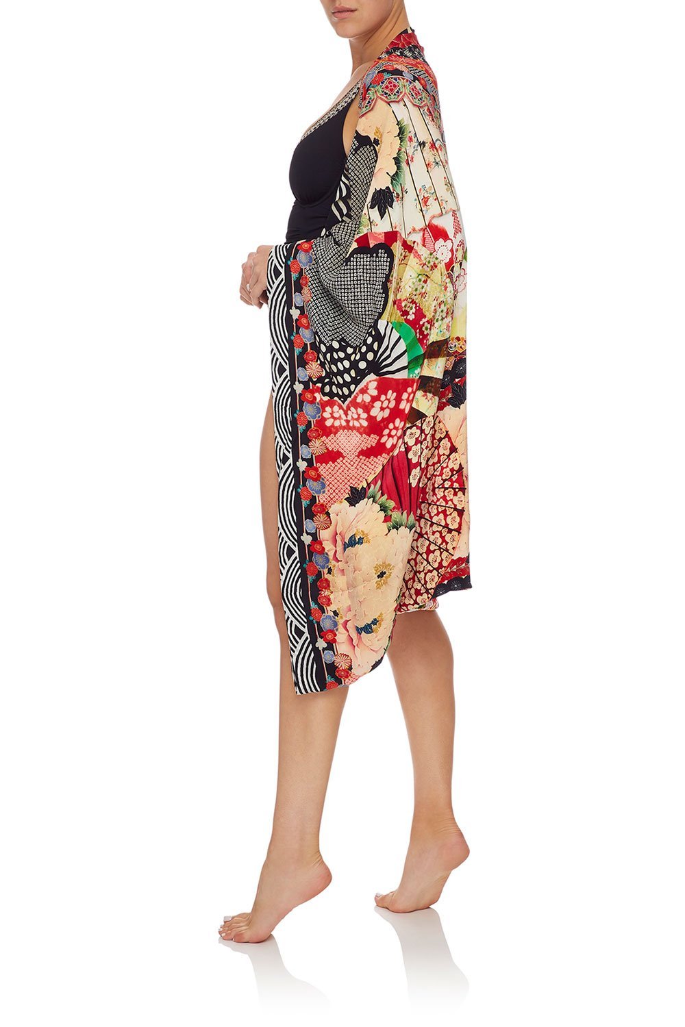 CAMILLA DRAPED CAPE VINTAGE VIXEN