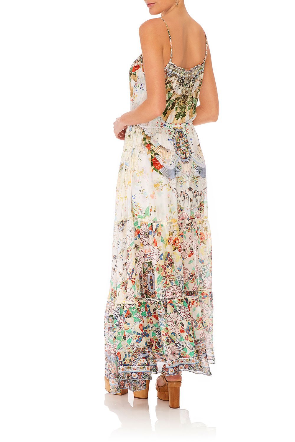 CAMILLA DRESS W/ FRONT TIE DETAIL TIME AFTER TIME