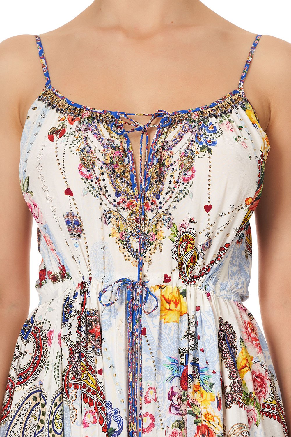 DRESS WITH FRONT TIE DETAIL FRIDA FREEDOM