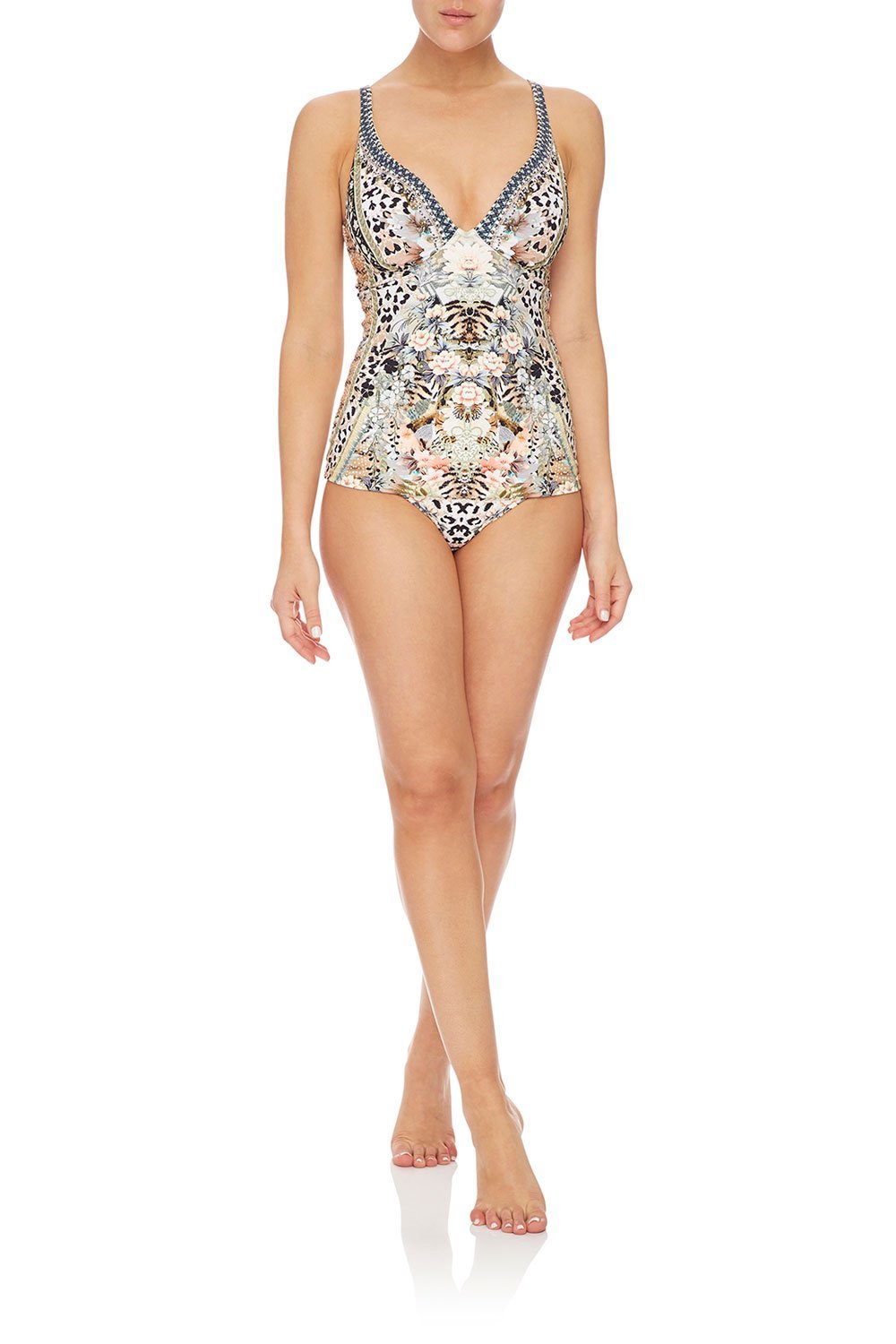 CAMILLA E CUP UNDERWIRE TANKINI MOTO MAIKO