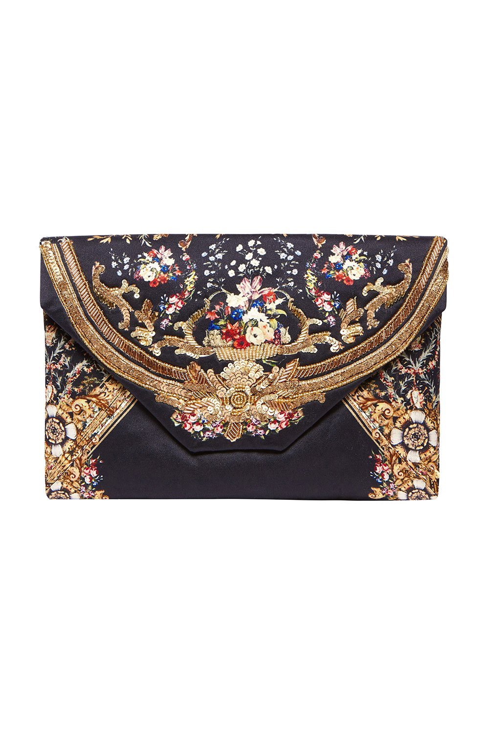 CAMILLA ENVELOPE CLUTCH FRIEND IN FLORA