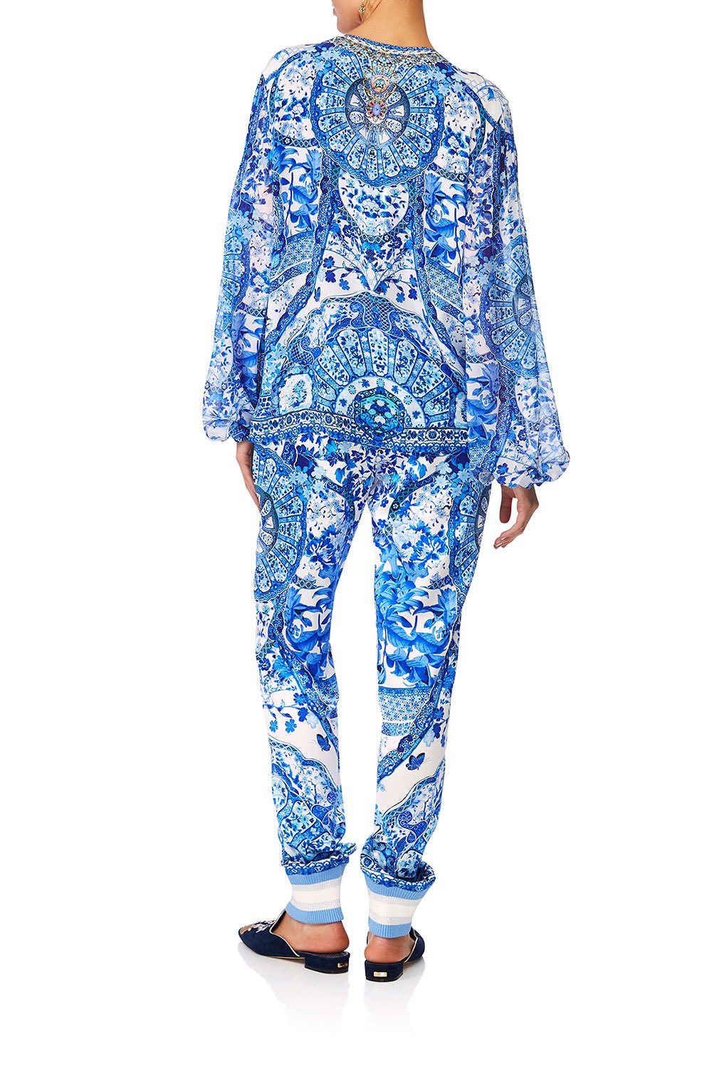 CAMILLA ETERNITYS EMPIRE DRAWSTRING PANT W RIBBING