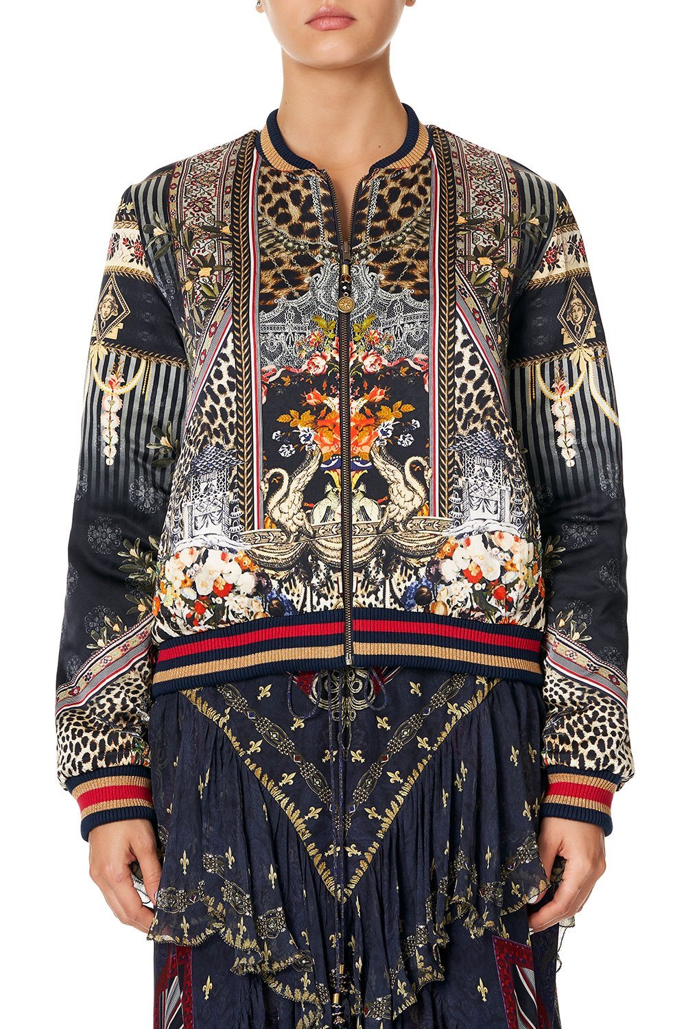 REVERSIBLE BOMBER JACKET THIS CHARMING WOMAN