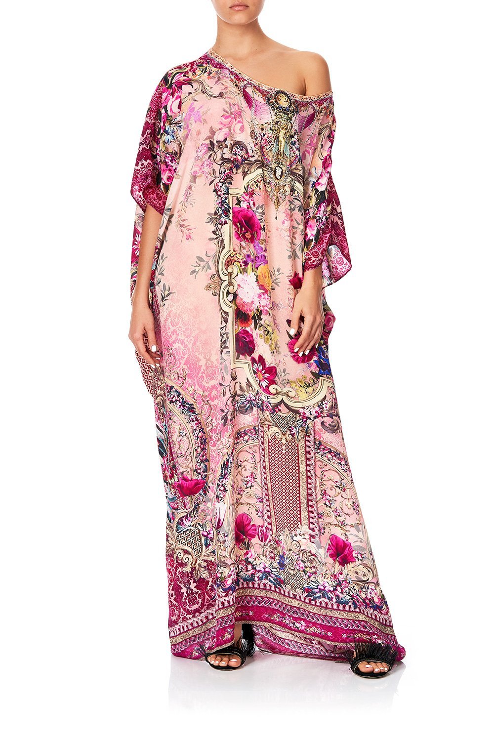 ROUND NECK KAFTAN LA BELLE