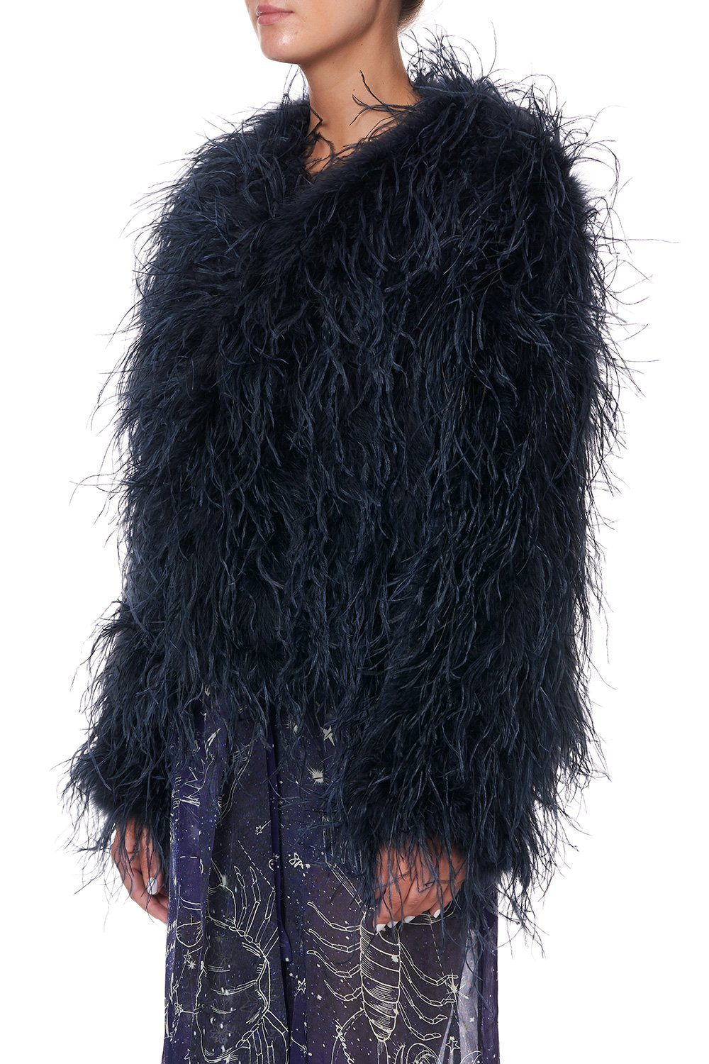 FEATHER JACKET ITS A SIGN