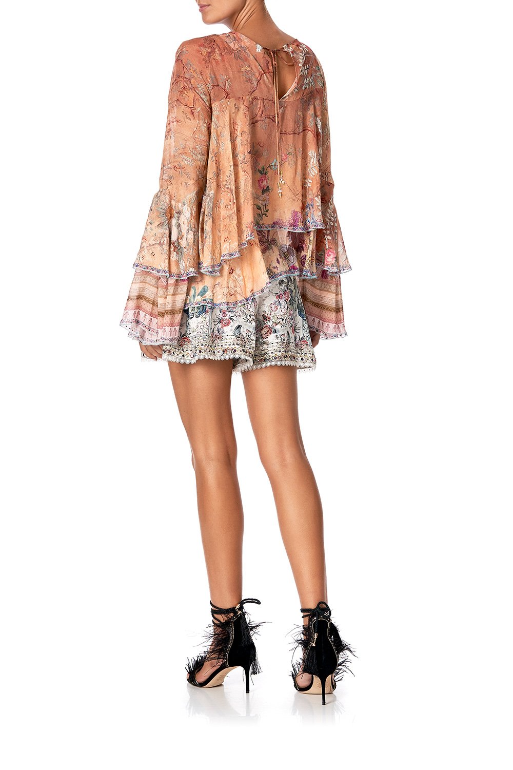 FLARED LAYERED BLOUSE ALL MY AVIGNON