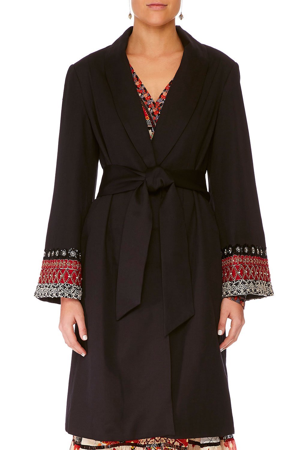 CAMILLA VINTAGE VIXEN FLARED SLEEVE TRENCH