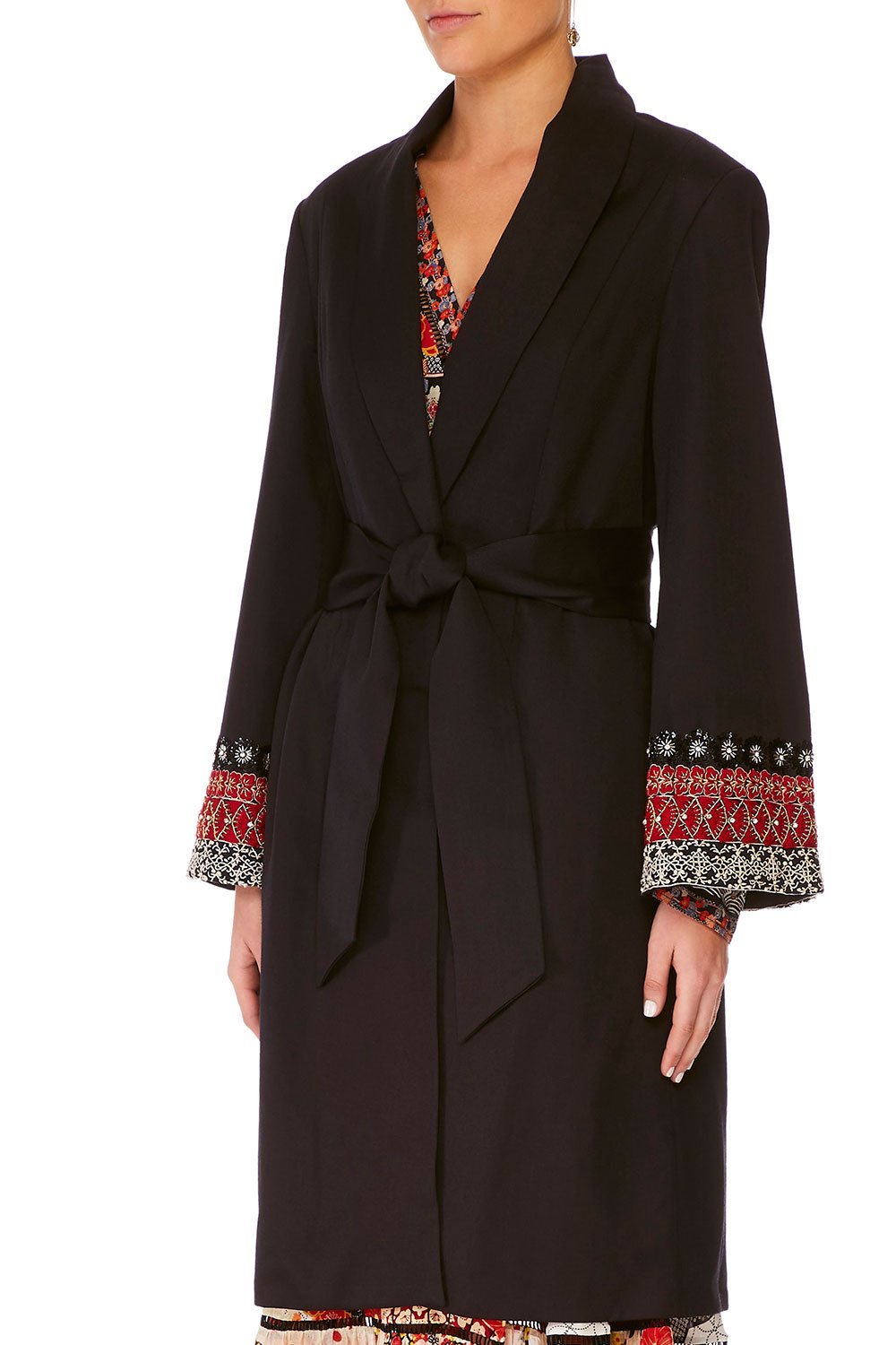 CAMILLA VINTAGE VIXEN FLARED SLEEVE TRENCH