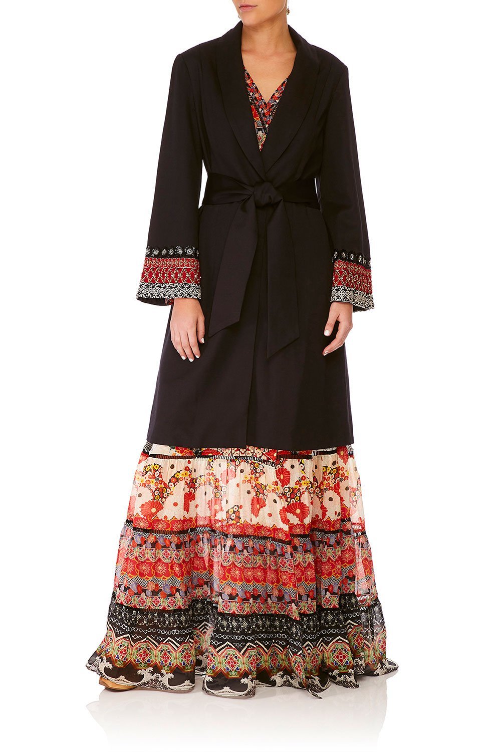 CAMILLA VINTAGE VIXEN FLARED SLEEVE TRENCH