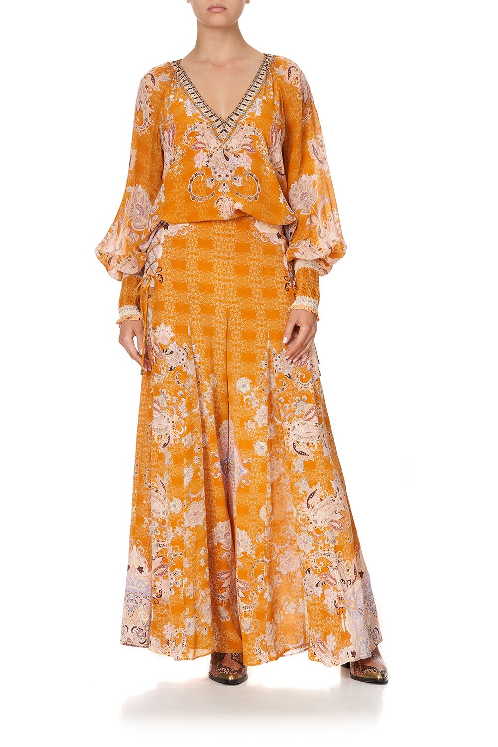 FLARES WITH LACE UP SIDE MARRAKESH MAIDEN