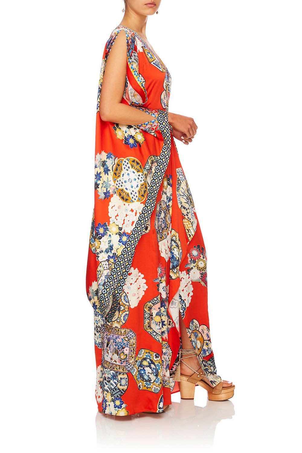 CAMILLA FOUND IN TRANSLATION KIMONO WSPLIT SLEEVE