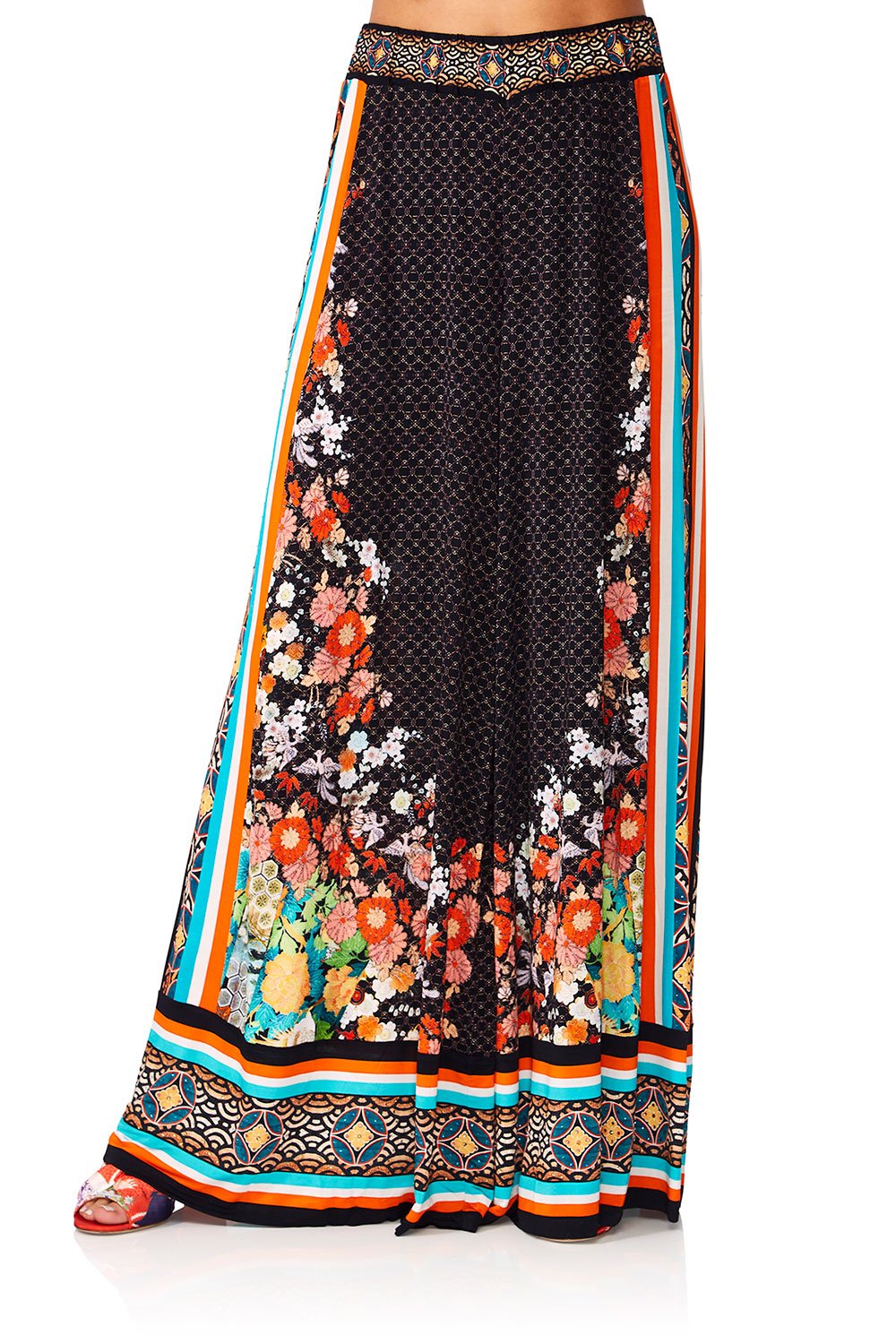 CAMILLA GALAXY GIRL KNITTED FLARED PANTS