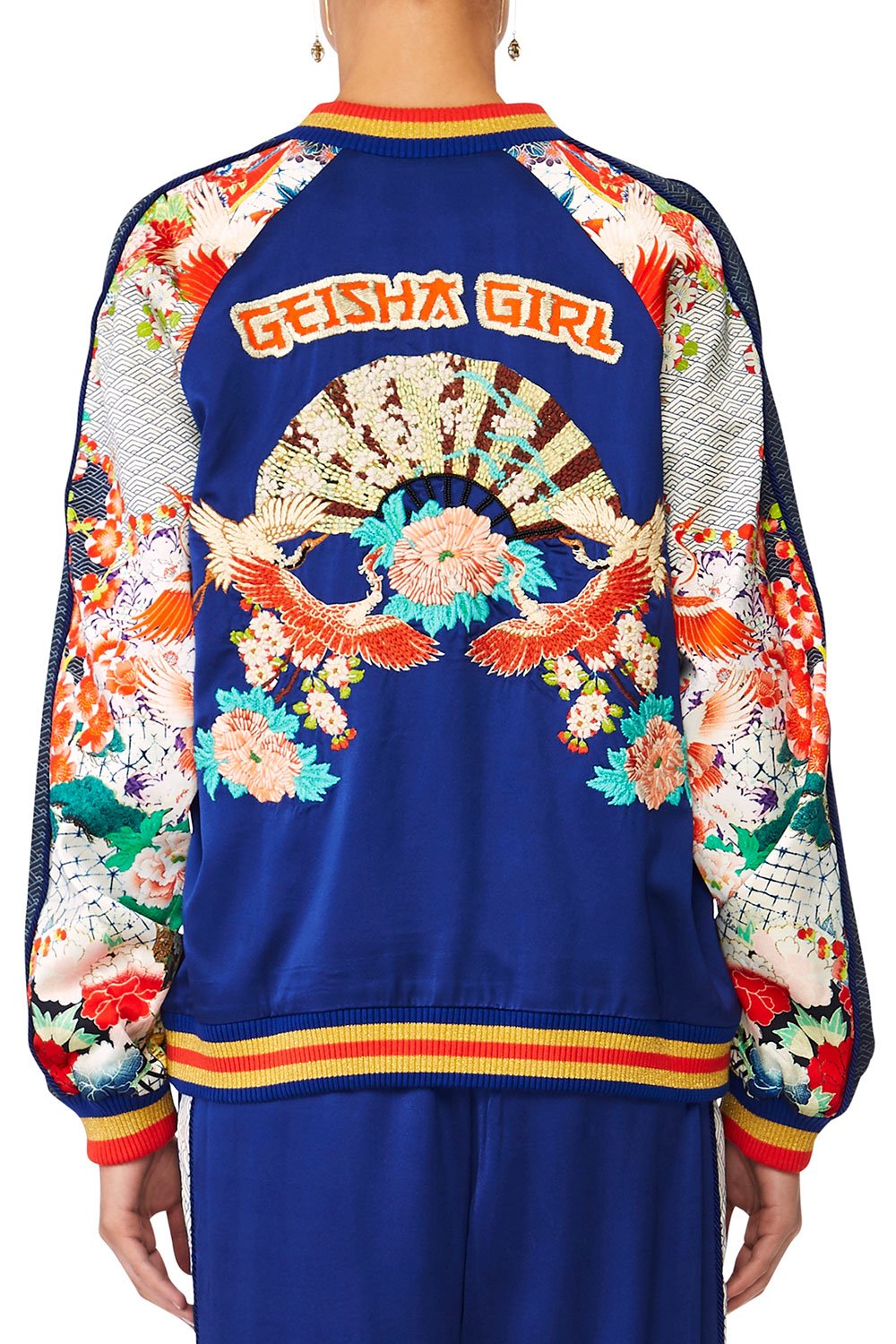 CAMILLA GEISHA GIRL OVERSIZED BOMBER