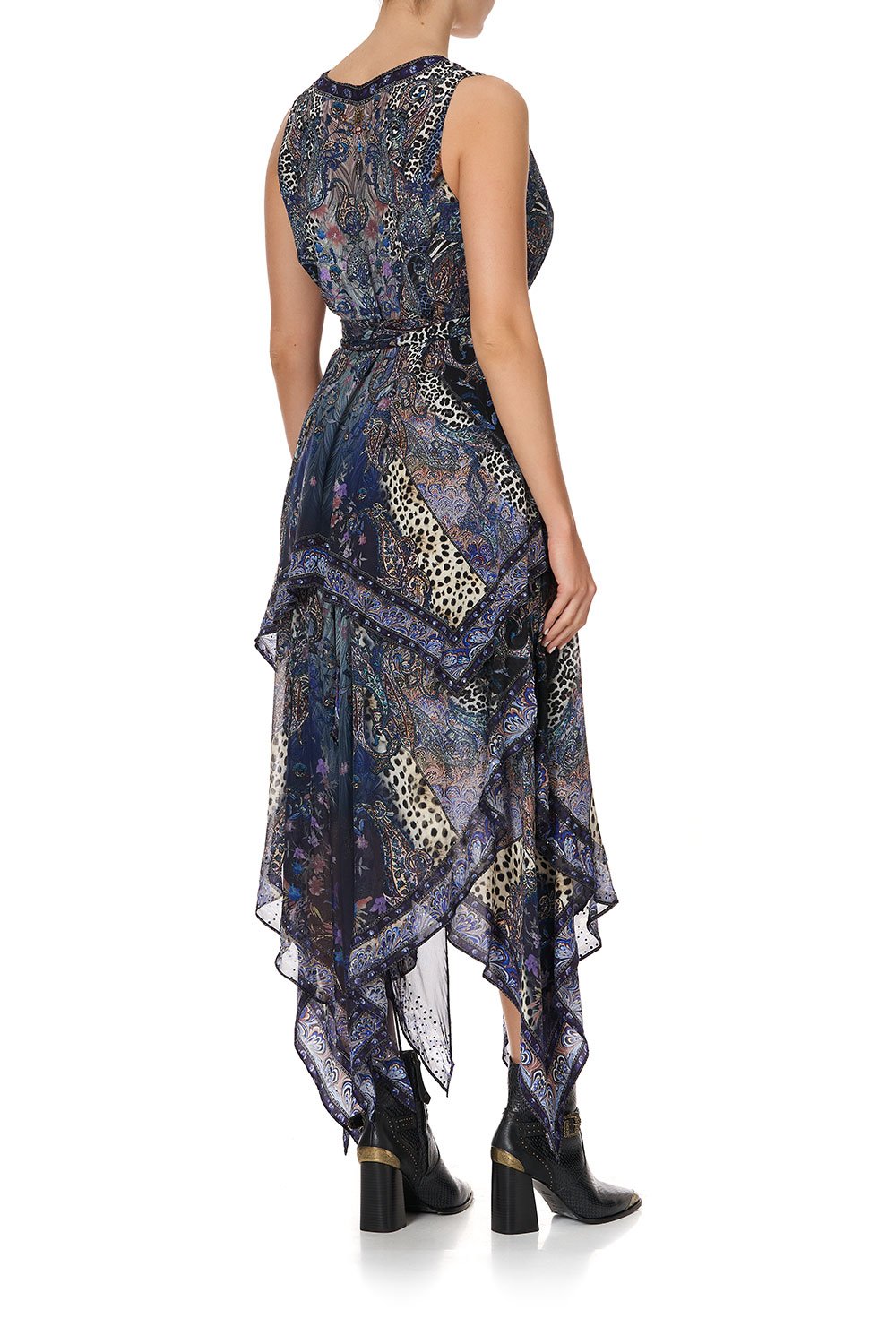 HANDKERCHIEF HEM TOP FESTIVAL EXPRESS