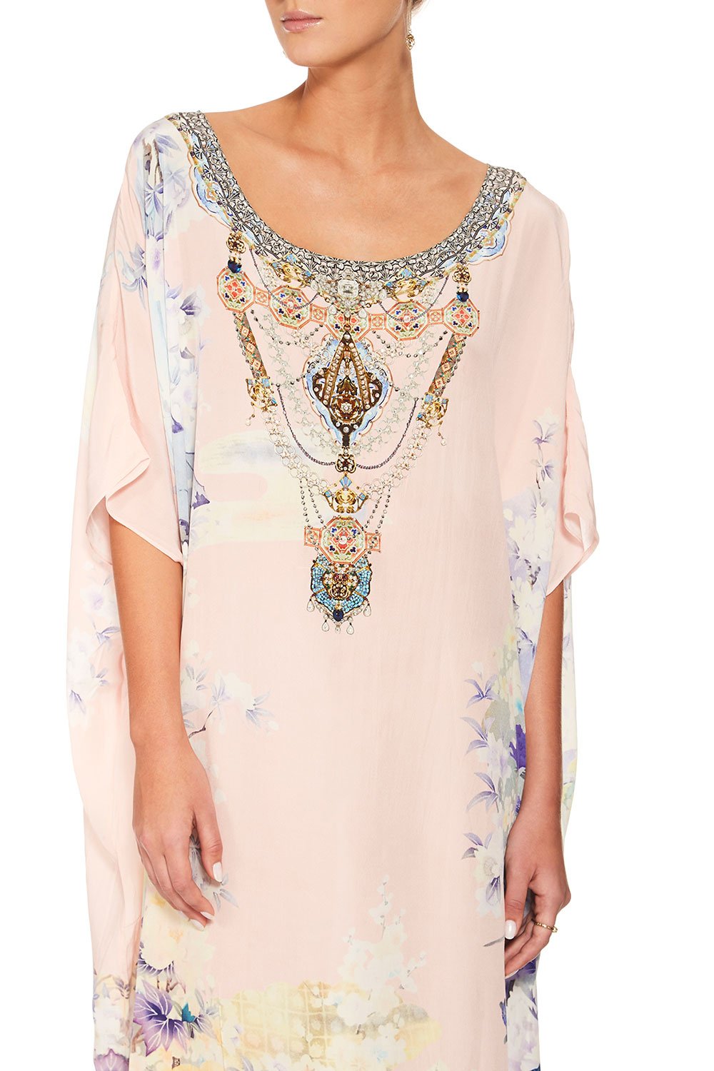 CAMILLA HARAJUKU HEIRESS ROUND NECK KAFTAN