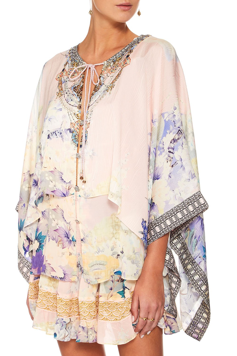 CAMILLA HARAJUKU HEIRESS SHEER LAYERED TOP