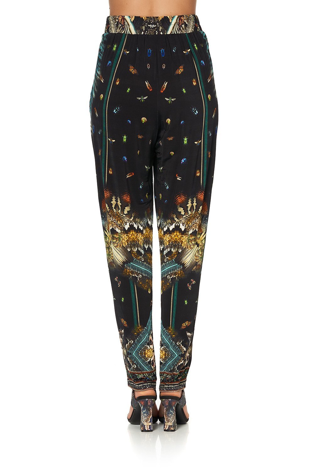 HAREM PANT WITH FRONT PLEATS MATERNAL INSTINCT