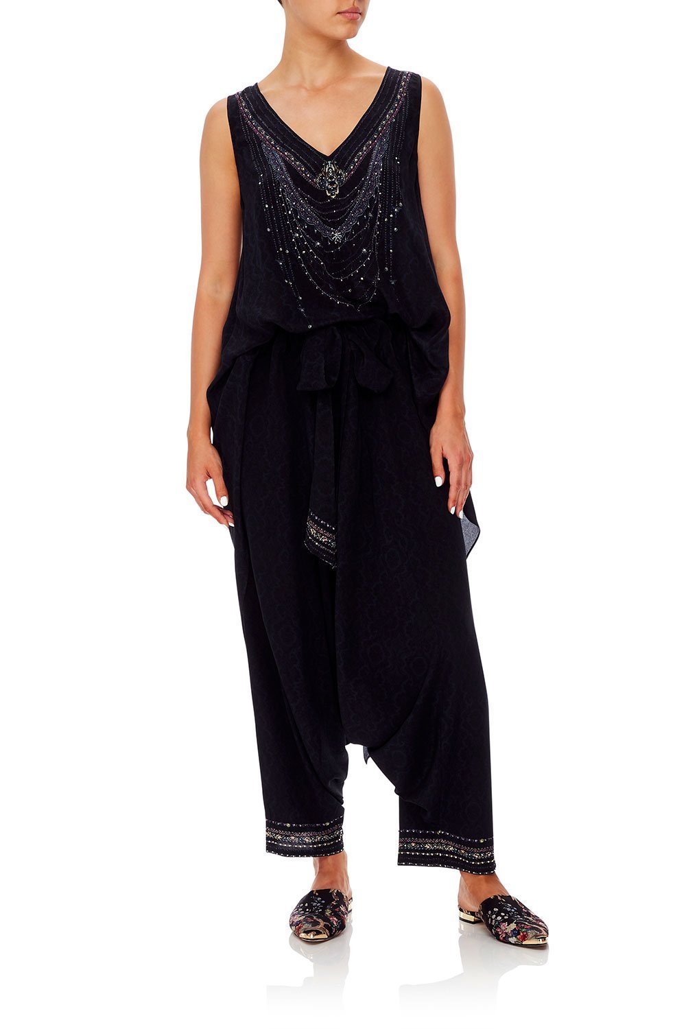 CAMILLA HAREM PANTS MIDNIGHT MEETING