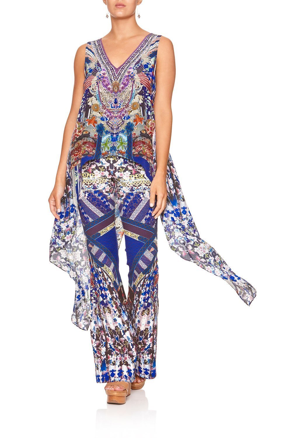 HIGH LOW CROSS BACK TOP DARLING'S DESTINY