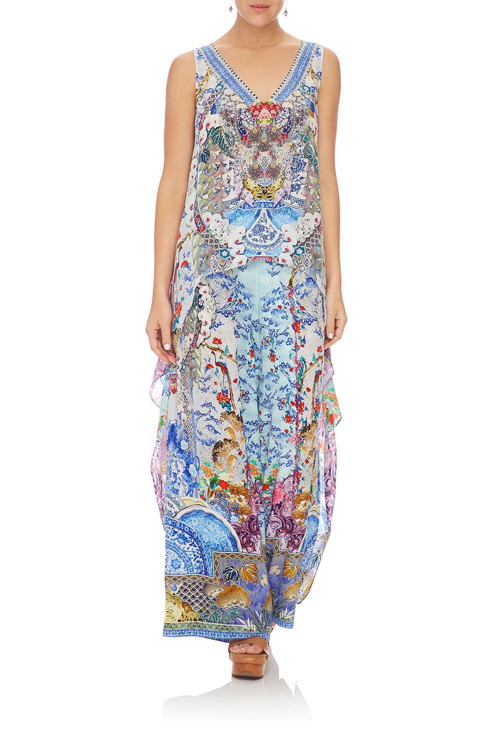 CAMILLA HIGH LOW CROSS BACK TOP GEISHA GATEWAYS