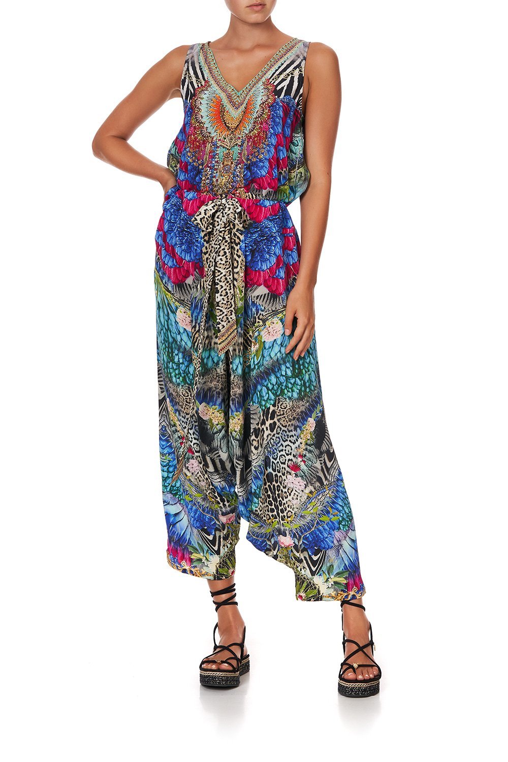 HIGH LOW CROSS OVERLAY TOP CAFE NAIROBI