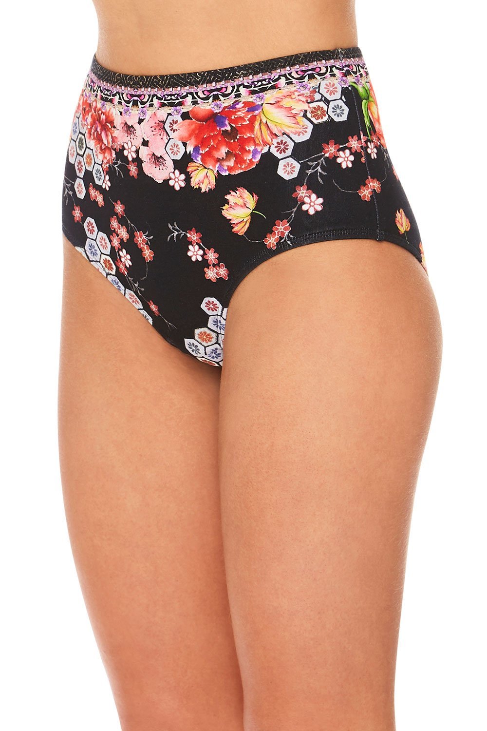 CAMILLA PAINTED LAND HIGH WAISTED BRIEF