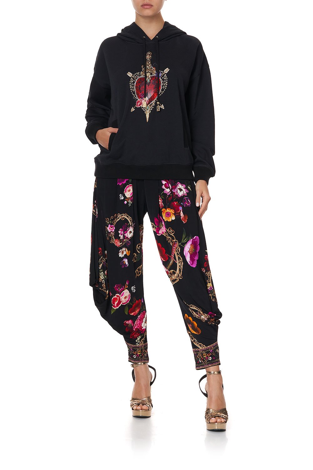 HOODIE WITH SIDE POCKETS MIRROR MIRROR