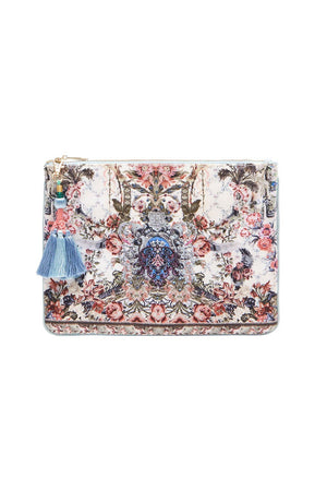 SMALL CANVAS CLUTCH SOUTHERN BELLE