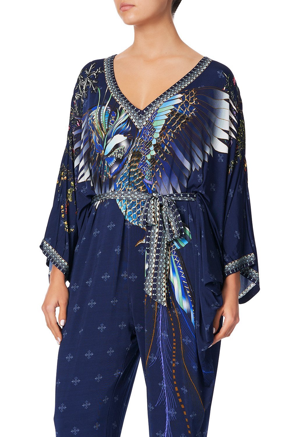 JERSEY BAT SLEEVE JUMPSUIT SOUTHERN TWILIGHT