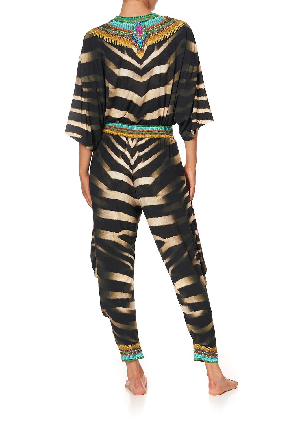 JERSEY DRAPE PANT WITH POCKET BAKORA