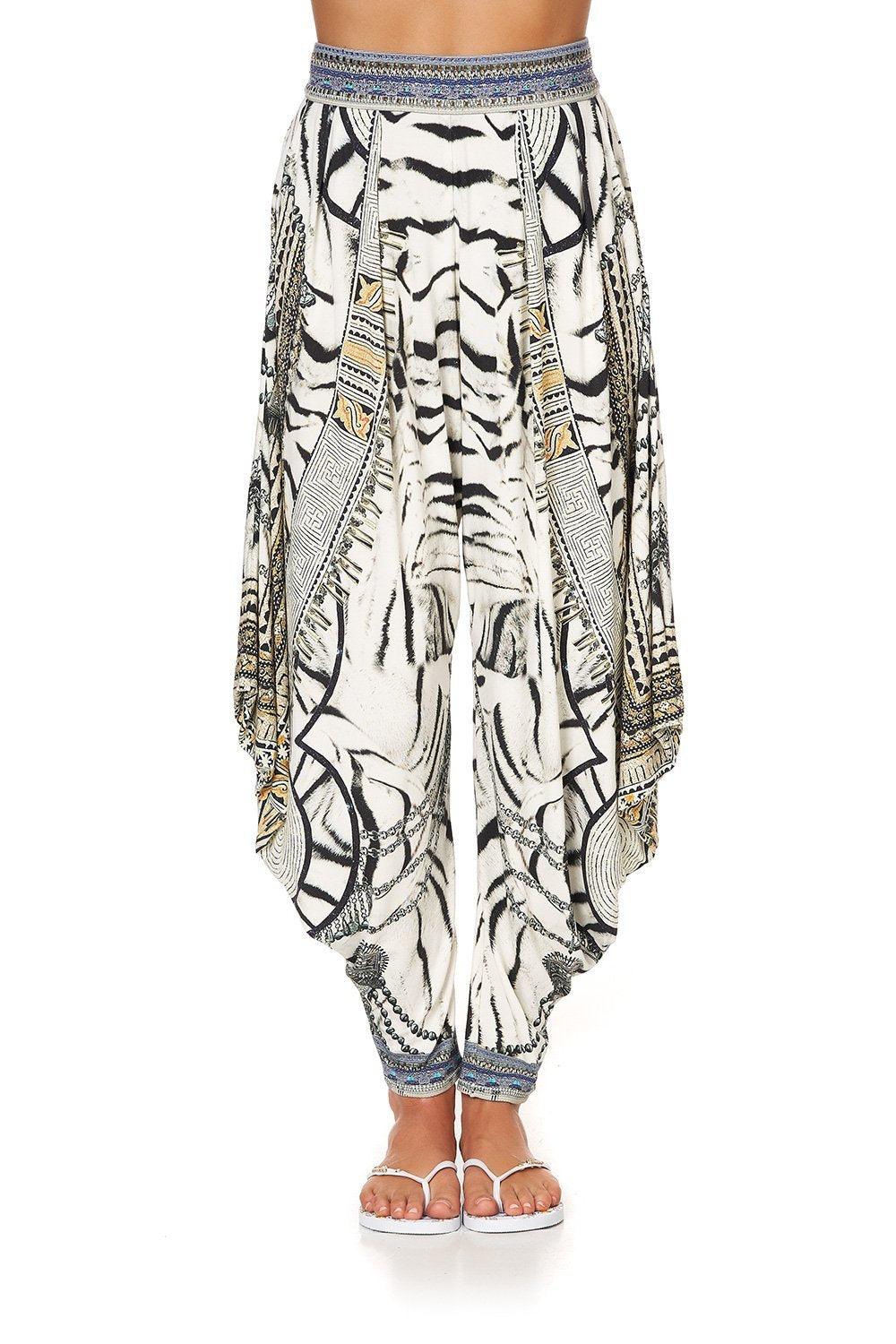 JERSEY DRAPE PANT WITH POCKET WILD BELLE