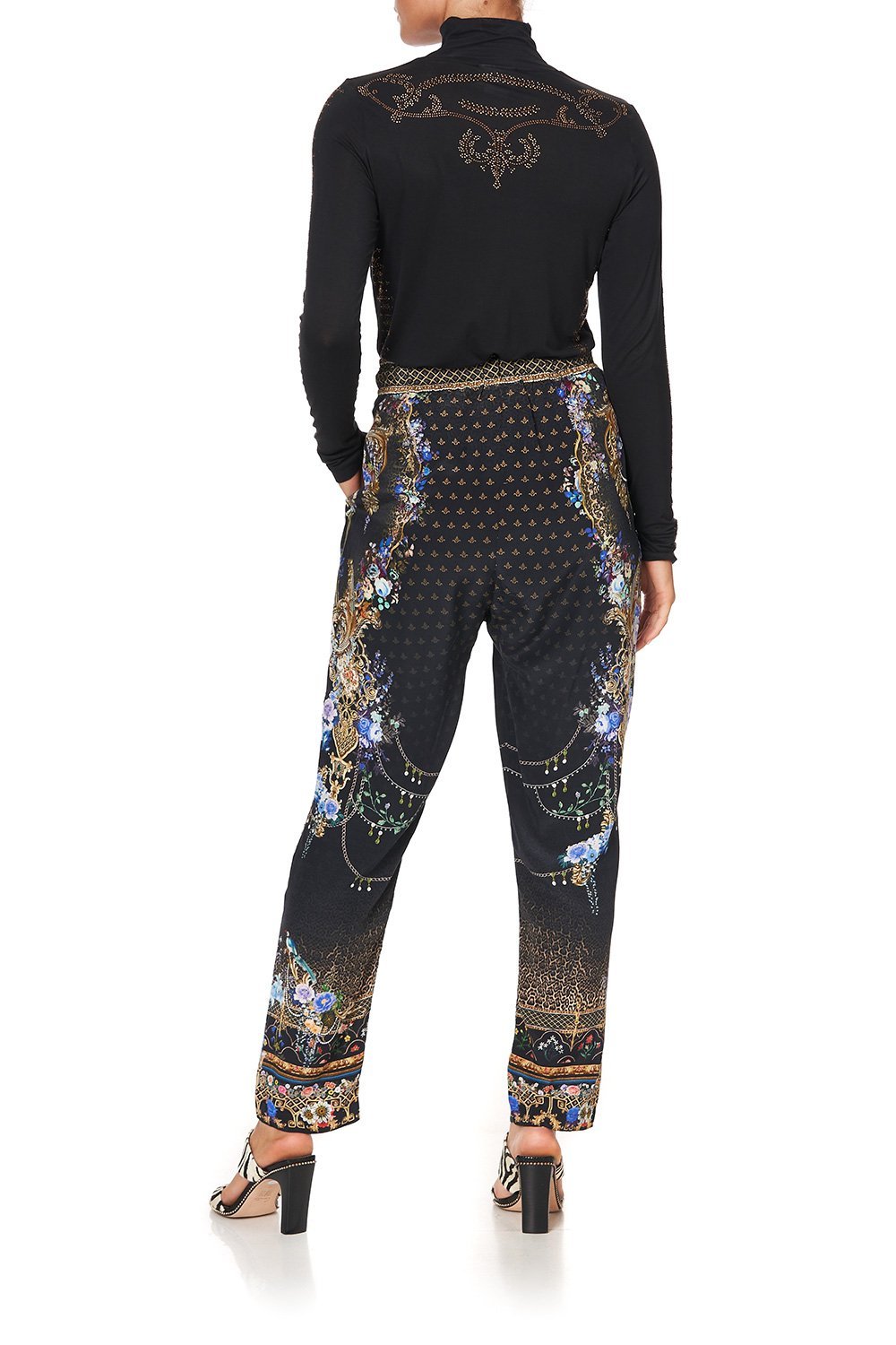 JERSEY TURTLENECK LUXE BLACK