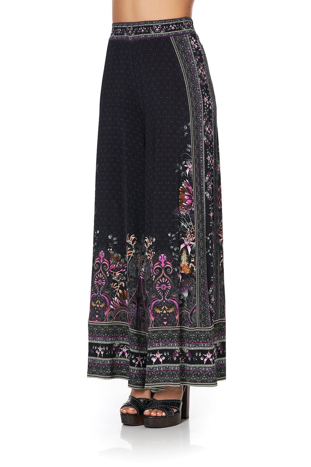 JERSEY WIDE LEG PANTS RESTLESS NIGHTS