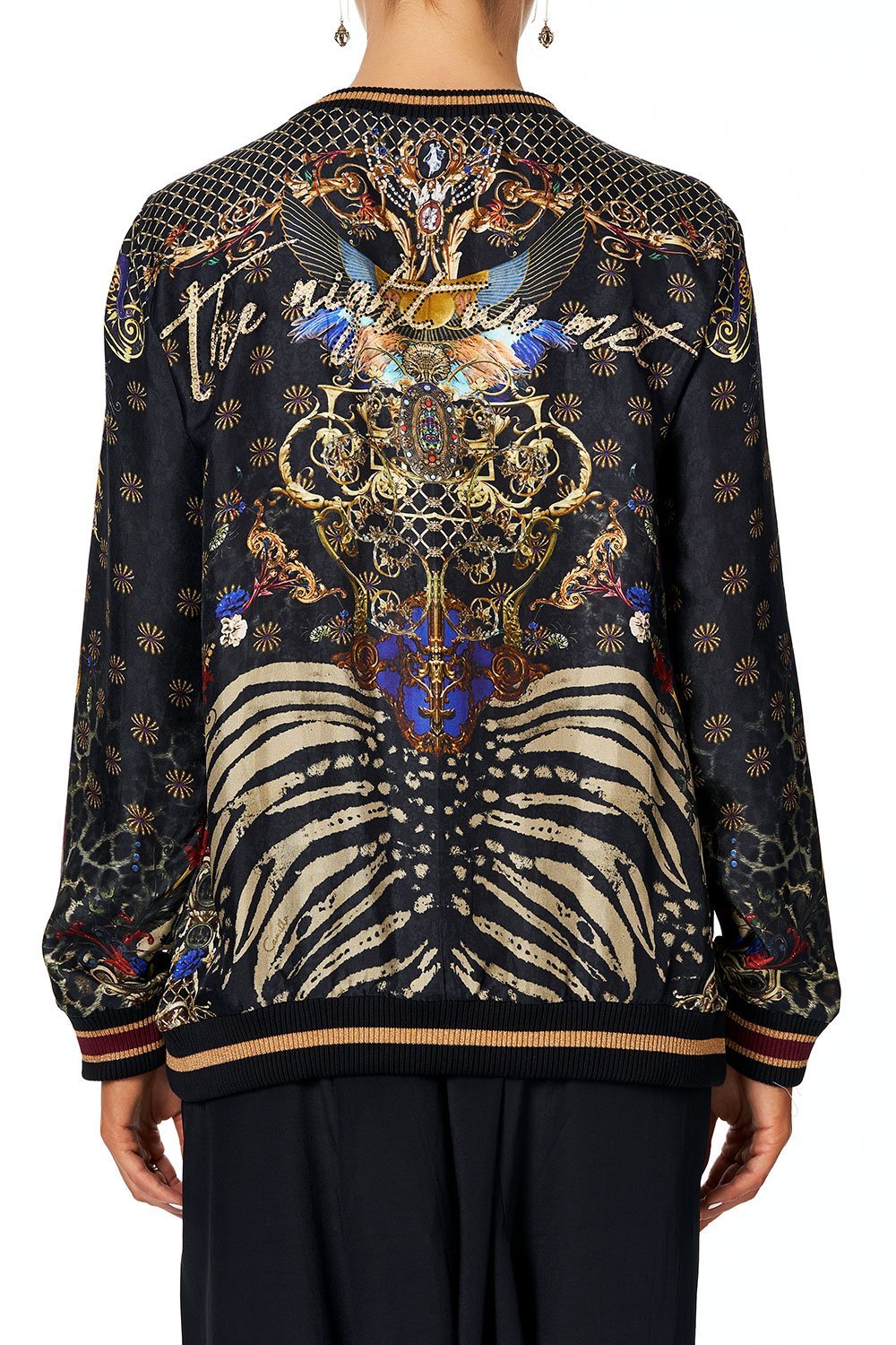 WOVEN ROUND NECK SWEATER THE NIGHT WE MET