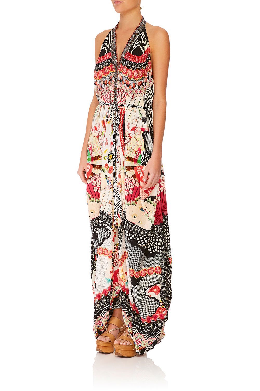 CAMILLA VINTAGE VIXEN JUMPSUIT WITH DROP CROTCH PANT